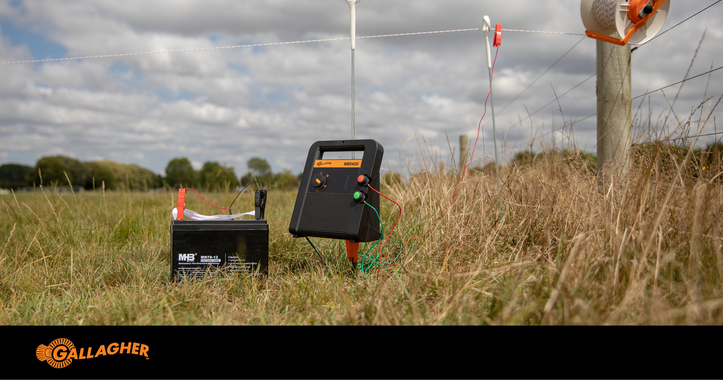 Sonkrag, hoofstroom of battery – jy kies! | Gallagher - 1