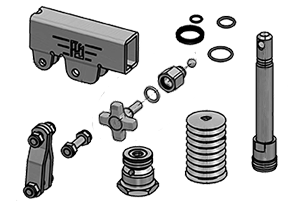 SPARE PARTS FOR “PAM-SV 20” HAND PUMPS	| Interpump Hydraulics South Africa