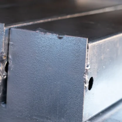 Square tube post 2400mm/76mm RAW | Wholesale Fencing