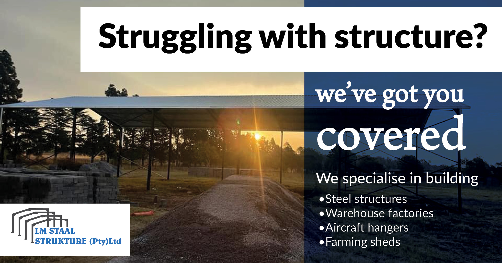 Stand strong with our special steel structures | LM Staal Strukture (Pty) Ltd - 2