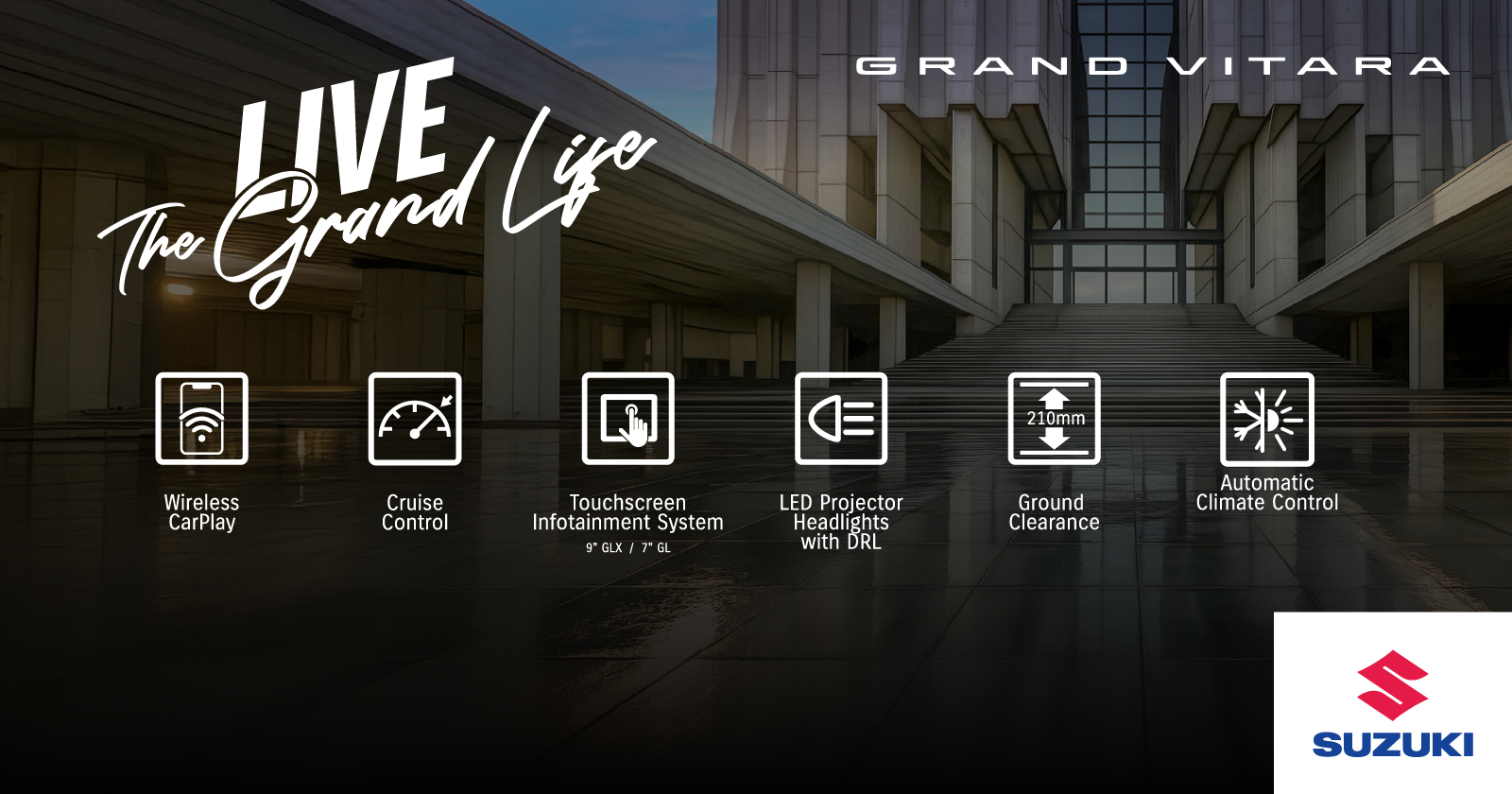 Suzuki Grand Vitara 1.5 GL MT – Live the Grand Life | Suzuki SA - 1