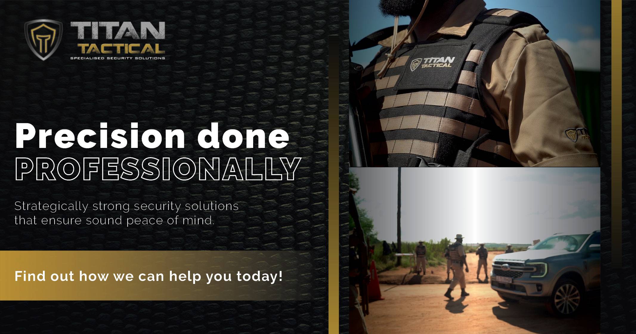Tactical security for high-risk environments | Titan Tactical