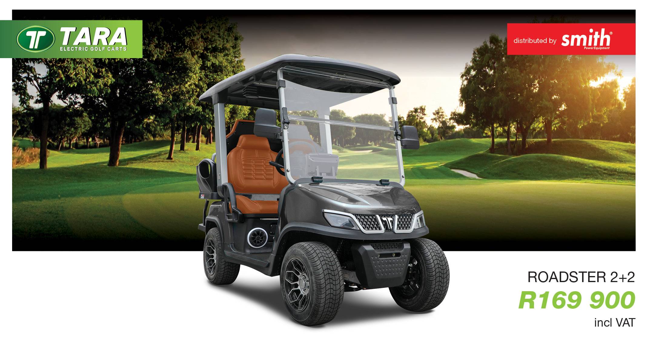 TARA Roadster electric golf carts: The smart fleet choice | Smith Power Equipment