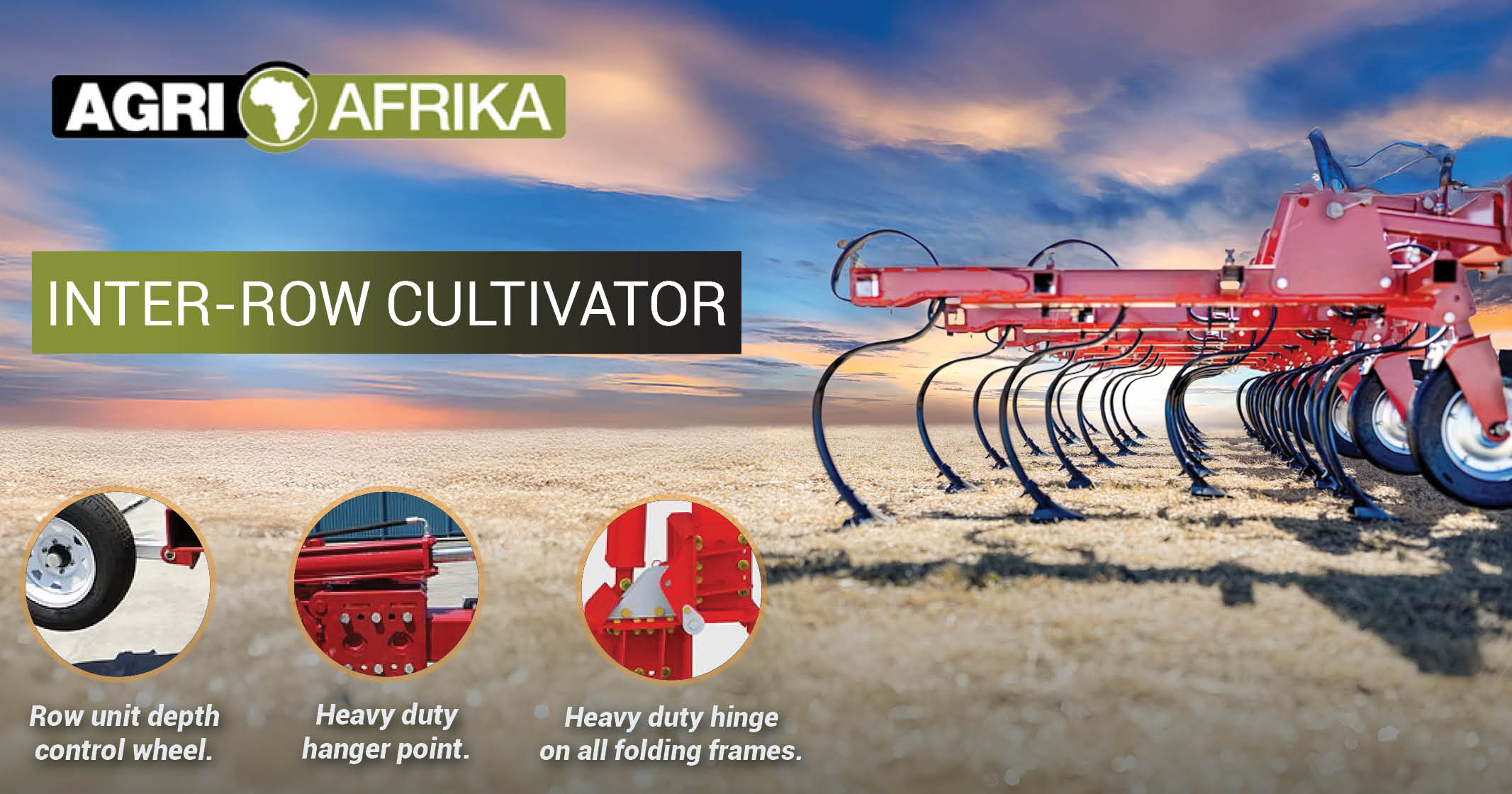 The Legend Inter-Row Cultivator | Agri Afrika