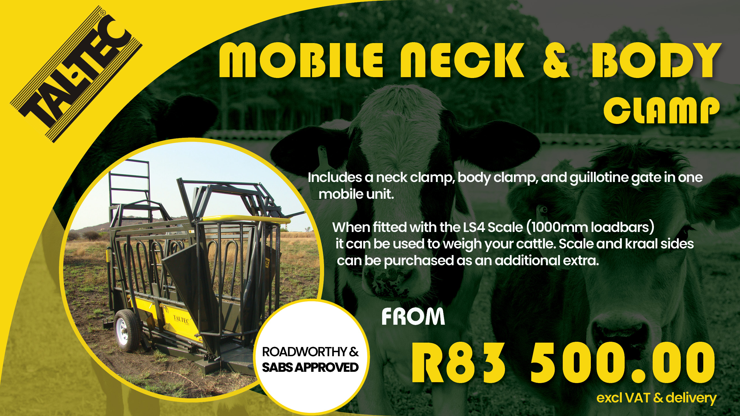 The mobile neck and body clamp | Tal-Tec