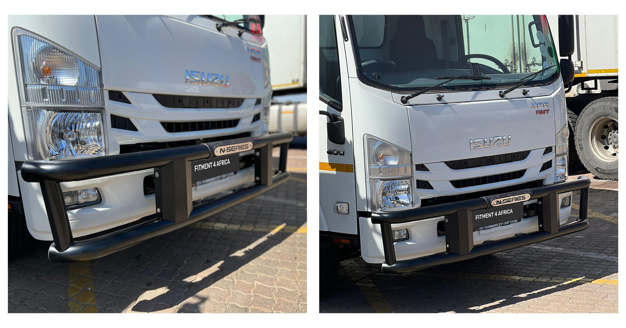 The N-series Isuzu Truck Bar is engineered to protect your truck & peace of mind | Fitment 4 Africa - 1