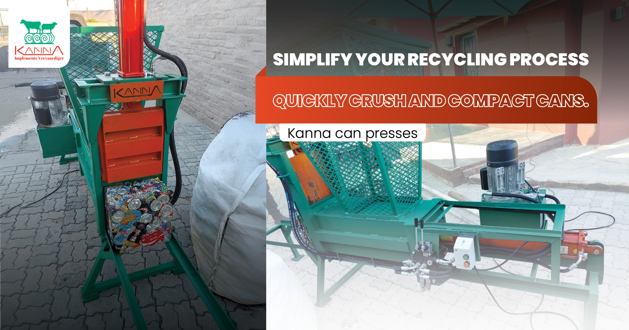 The reliable recycling solutions you can trust! | Recycle presses | Kanna Industries - 2