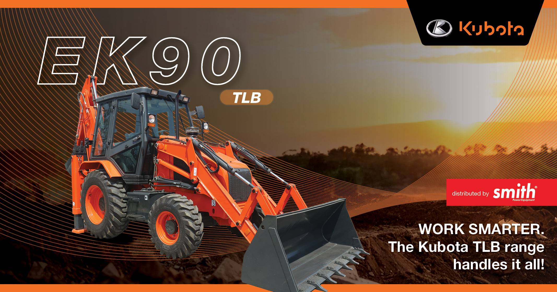 The ultimate workhorse: Introducing the Kubota EK90 TLB | Smith Power Equipment