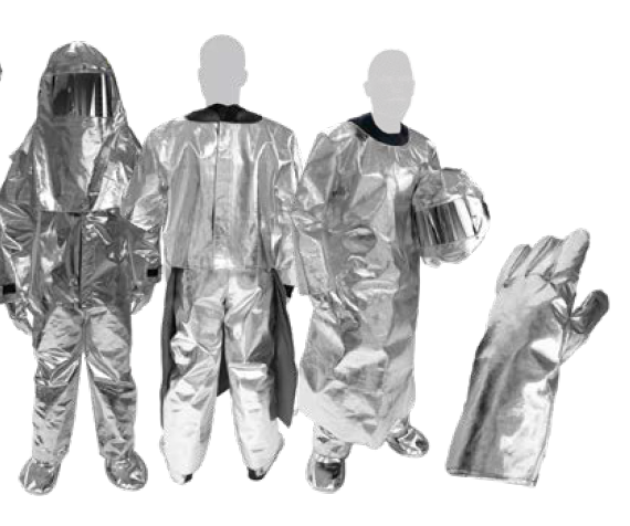 Thermal protection aluminised suit | Bova safety wear | BBF safety