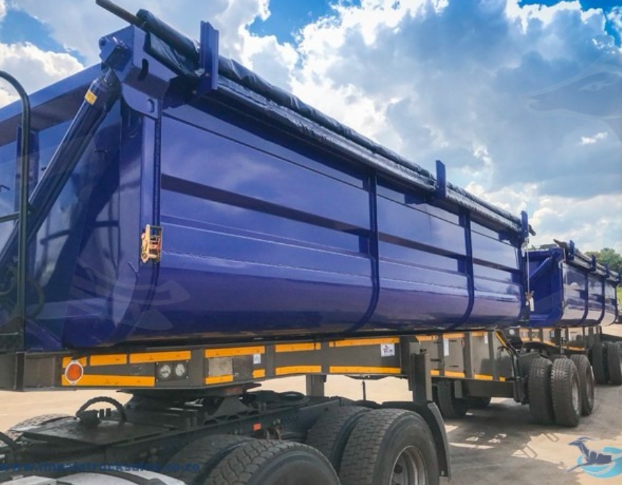 Top trailer sidetipper - 2