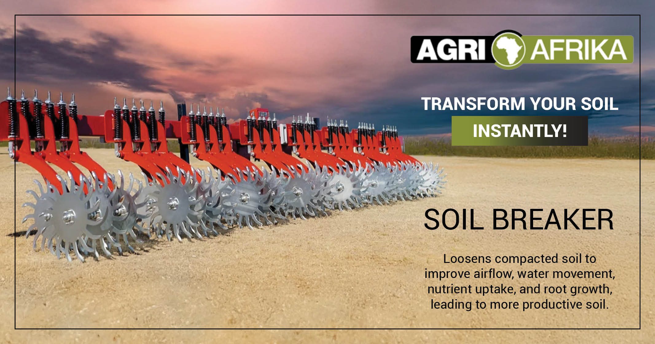 Transform your soil instantly with the Legend soil breaker | Agri Afrika