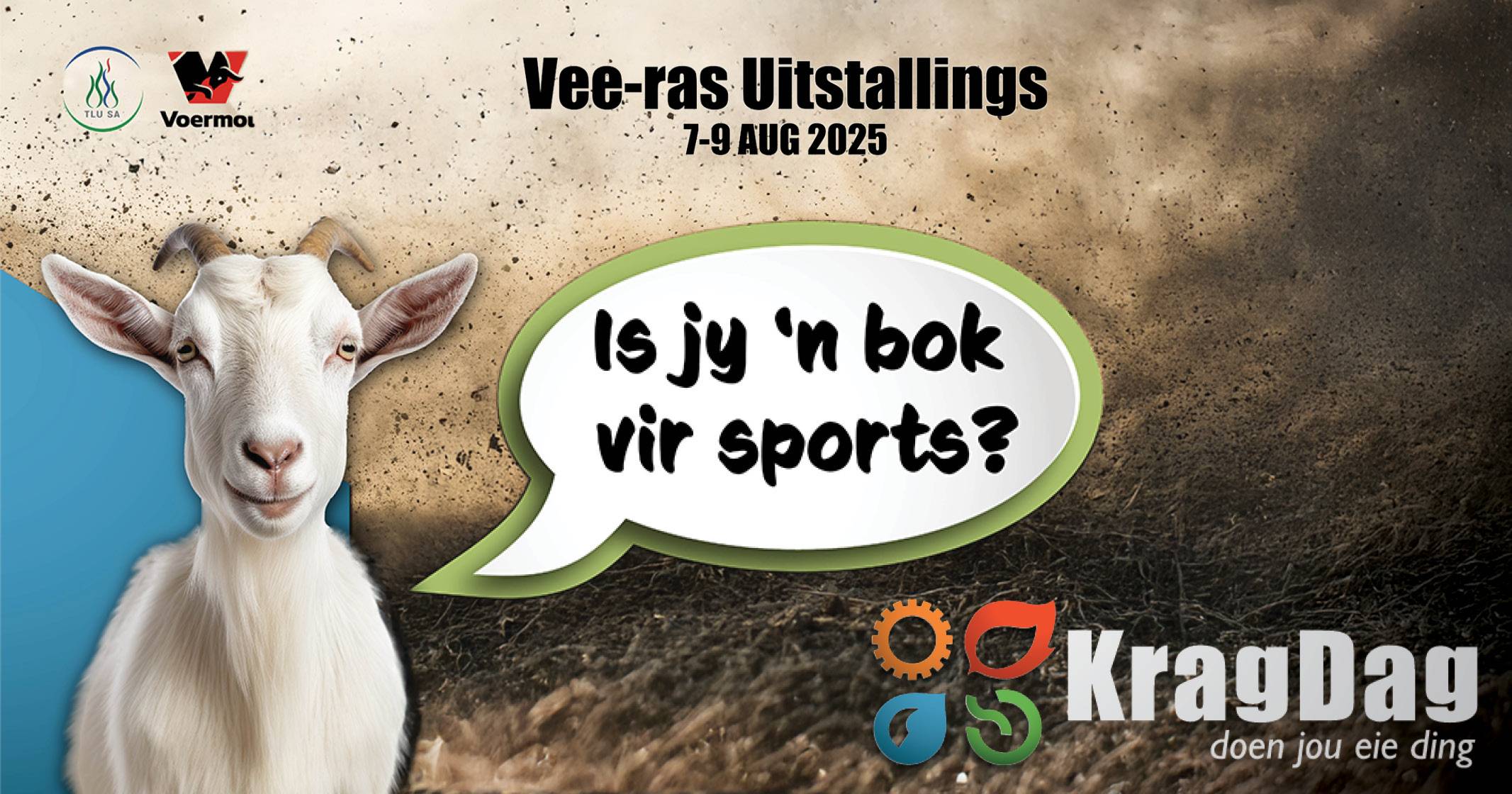 Vee-ras uitstallings | 7-9 Augustus 2025 | KragDag