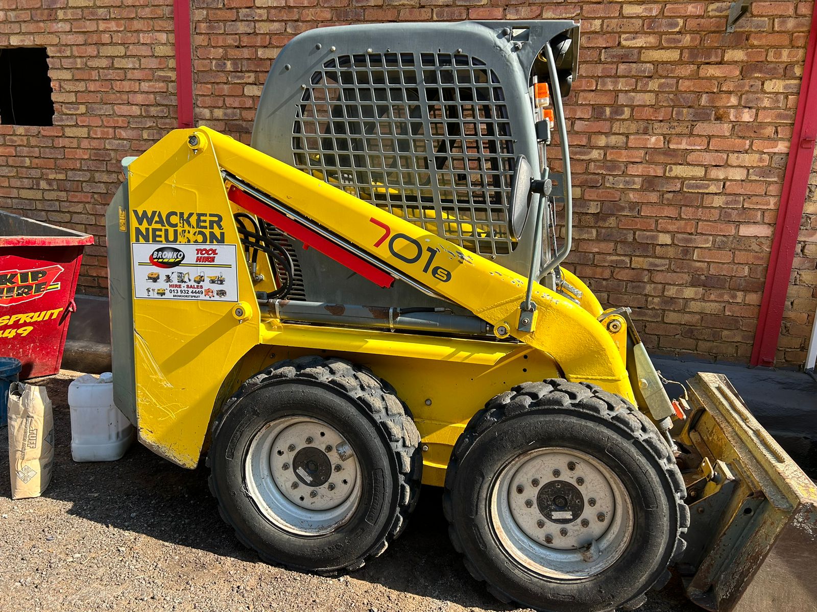 Wacker Neuson skidsteer bobcat - 5