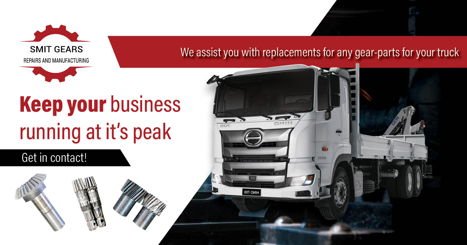 We assist you with replacements for any gear-parts for your truck | Smit Gears