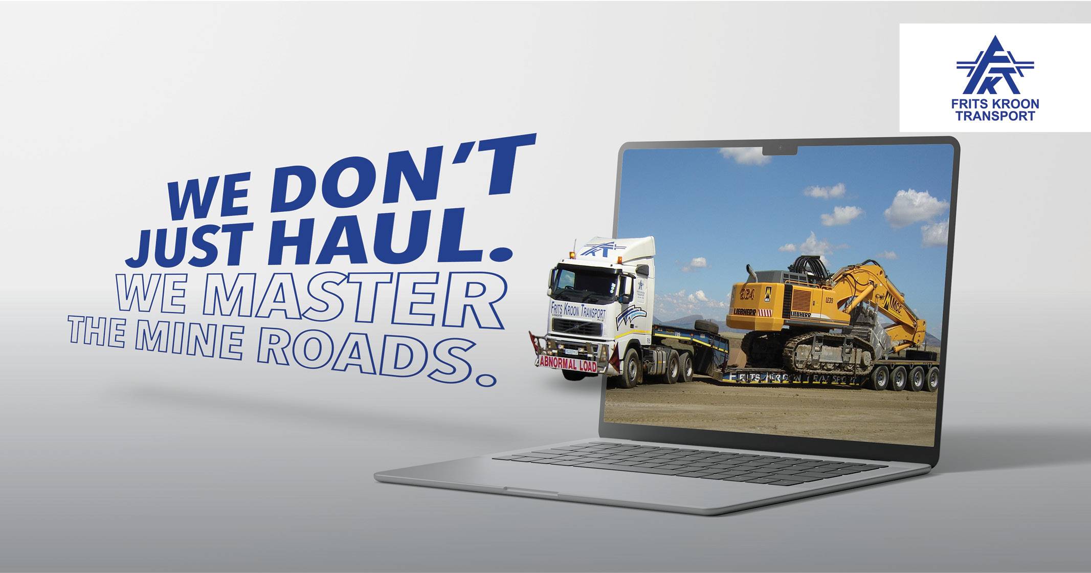 We don't just haul. We master the mine roads | Frits Kroon Transport