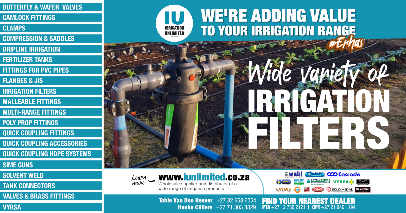 Wide variety of irrigation filter | Irrigation Unlimited