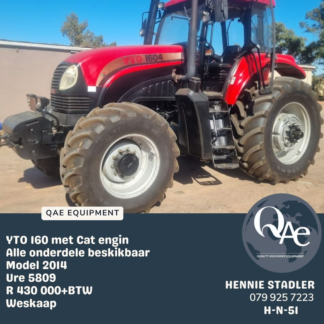 YTO 160 met CAT Engine 2014 Model | QAC Equipment